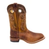 'Boulet' Men's 12" Saddle Vamp Western Square Toe - Shrunken Bomber / Ambergold -Shoe Joy Shop 93451 1024x1024@2x