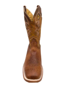 'Boulet' Men's 12" Saddle Vamp Western Square Toe - Shrunken Bomber / Ambergold -Shoe Joy Shop 93453 1024x1024@2x