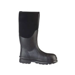 'Muck' Men's Chore-Hi Neoprene Steel Toe - Black -Shoe Joy Shop CHS 000A side 1024x1024@2x