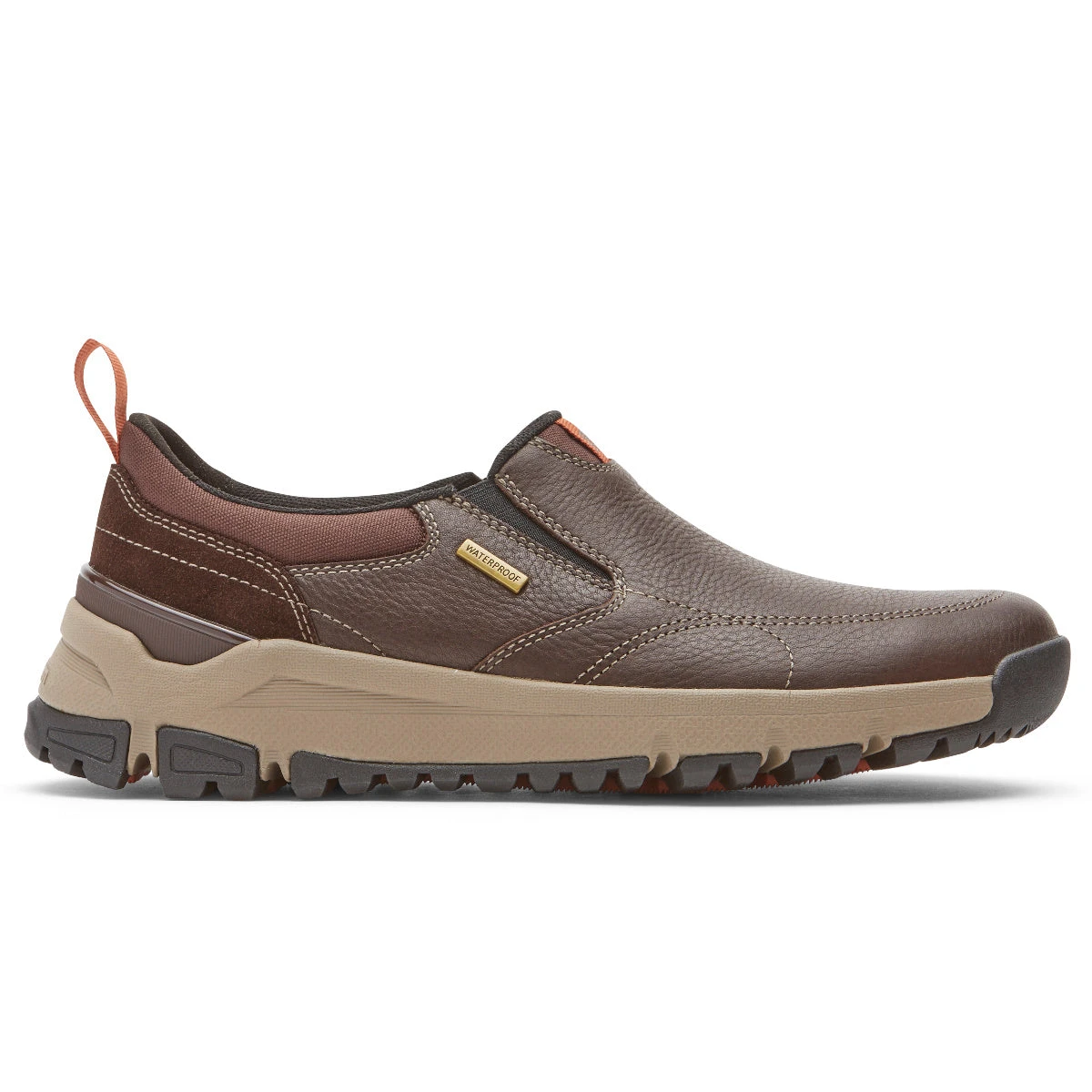 'Dunham' Men's Glastonbury WP Slip On - Brown 3 'Dunham' Men's Glastonbury WP Slip On - Brown