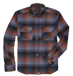 'Dakota Grizzly' Men's Turk Flannel Button Down - Camp