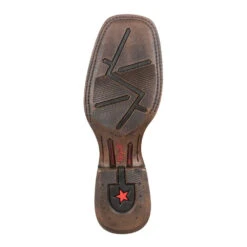 'Durango' Men's 13" Rebel Pro Western Square Toe - Chestnut / Crimson -Shoe Joy Shop DDB0222 outsole 1024x1024@2x