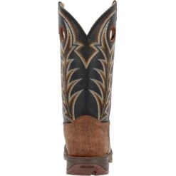 'Durango' Men's 12" Rebel Western Round Toe - Oak Bark / Midnight 12 'Durango' Men's 12" Rebel Western Round Toe - Oak Bark / Midnight -Shoe Joy Shop DDB0428 back 1024x1024@2x