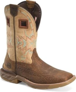 'Double H' Men's 11" Clem EH SR Western Work - Tan / White -Shoe Joy Shop DH5361 900xauto 1024x1024@2x