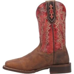 'Dan Post' Men's 11" Killeen Western Square Toe - Tan / Red 21 'Dan Post' Men's 11" Killeen Western Square Toe - Tan / Red -Shoe Joy Shop DP4813 3 1024x1024@2x