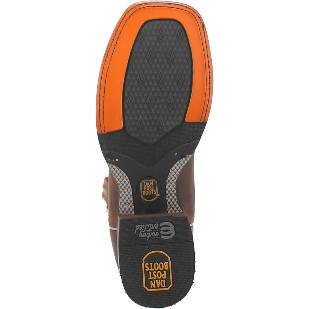 'Dan Post' Men's 13" Bellamy Square Toe - Tan / Bone 5 'Dan Post' Men's 13" Bellamy Square Toe - Tan / Bone - Image 3