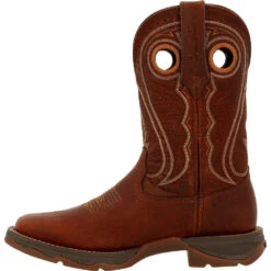 'Durango' Women's 11" Rebel Pro Western Square Toe - Chestnut -Shoe Joy Shop DRD0407 instep profile 1024x1024@2x