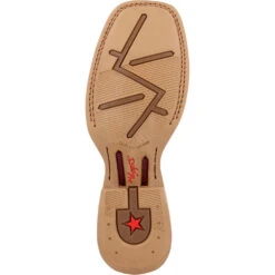 'Durango' Women's 12" Lady Rebel Pro Square Toe - Sand -Shoe Joy Shop DRD0437 outsole 1024x1024@2x