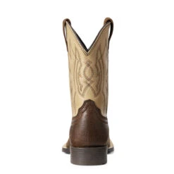 'Ariat' Youth Pace Setter - Timber / Rice Crispy -Shoe Joy Shop F19 YTH WEST Couto 10029598 heel 1024x1024@2x