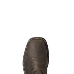 'Ariat' Men's Workhog XT VentTEK Square Toe - Brown -Shoe Joy Shop F21 MNS WORK 10038427 toe 1024x1024@2x