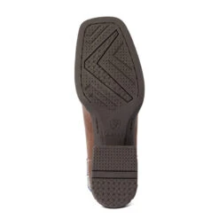 'Ariat' Youth 8" Sorting Pen Western Square Toe - Chocolate / Navy -Shoe Joy Shop F21 YTH WEST 10038333 sole 1024x1024@2x