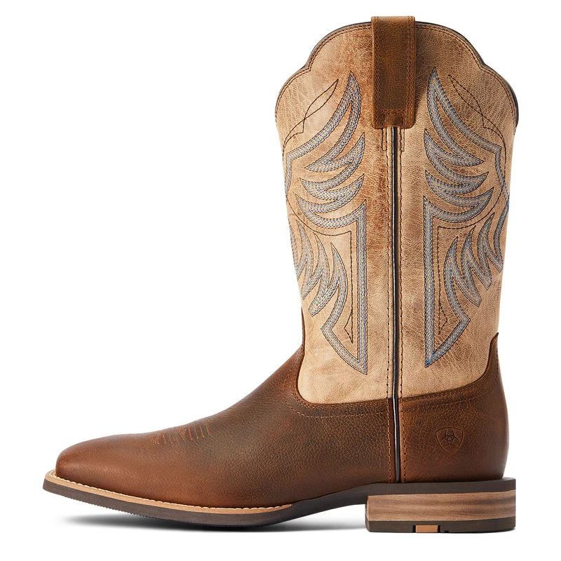 'Ariat' Men's 12" Everlite Blazin Western Square Toe - Whole Wheat / Sand Dollar 3 'Ariat' Men's 12" Everlite Blazin Western Square Toe - Whole Wheat / Sand Dollar