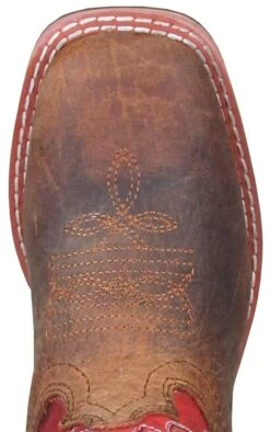 'Smoky Mountain' Children's Jesse Western Square Toe - Brown / Burnt Apple -Shoe Joy Shop FTyID4w 1024x1024@2x