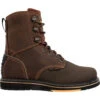 'Georgia Boot' Men's 8" AMP LT Poser EH Wedge Soft Toe - Brown 1 'Georgia Boot' Men's 8" AMP LT Poser EH Wedge Soft Toe - Brown -Shoe Joy Shop GB00520 profile 1024x1024@2x