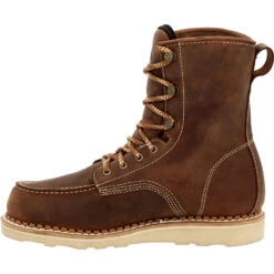 'Georgia Boot' Men's 8" Wedge Sole EH WP Soft Toe - Brown 13 'Georgia Boot' Men's 8" Wedge Sole EH WP Soft Toe - Brown -Shoe Joy Shop GB00532 instep profile 1024x1024@2x