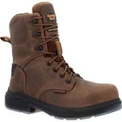 'Georgia Boot' Men's 8" FLXpoint Ultra EH WP Comp Toe - Brown -Shoe Joy Shop GB00554 1024x1024@2x