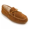 'Minnetonka' Men's Pile Lined Hardsole Moc Slipper - Tan -Shoe Joy Shop GUEST 3cb5f1c1 9b5b 4f63 b368 a5e4368a3a1d 1024x1024@2x