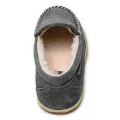 'Minnetonka' Men's Suede Tilden Moc Slipper - Grey -Shoe Joy Shop GUEST 7e0dd8af afb3 406b 9631 ef1ccf352de1 1024x1024@2x