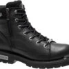 'Harley Davidson' Men's 5.75" Chipman Zip Boot - Black -Shoe Joy Shop HDM D93492 051617 S18 022 1024x1024@2x