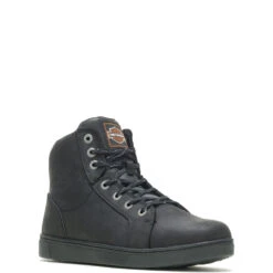 'Harley Davidson' Men's 4.75" Watkins Riding Sneaker - Black -Shoe Joy Shop HDM D93517 100621 F18 045 1024x1024@2x