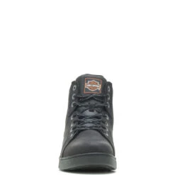 'Harley Davidson' Men's 4.75" Watkins Riding Sneaker - Black -Shoe Joy Shop HDM D93517 100621 F18 090 1024x1024@2x