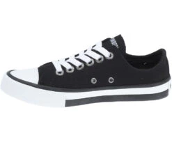 'Harley Davidson' Women's Zia Black Canvas Sneaker - Black -Shoe Joy Shop HDW D83817 062215 F15 180 1024x1024@2x