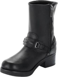 'Harley Davidson' Women's 8" Christa Harness Boot - Black -Shoe Joy Shop HDW D85298 080714 F15 135 1024x1024@2x