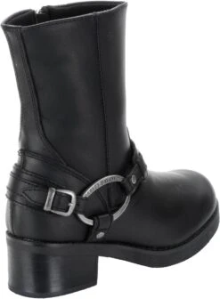 'Harley Davidson' Women's 8" Christa Harness Boot - Black -Shoe Joy Shop HDW D85298 080714 F15 315 1024x1024@2x