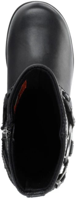 'Harley Davidson' Women's 8" Christa Harness Boot - Black -Shoe Joy Shop HDW D85298 080714 F15 TOP 1024x1024@2x
