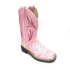 'Old West' Children's Western Broad Square Toe - Pink Print -Shoe Joy Shop IMG 9820 1024x1024@2x