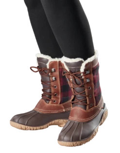 'Baffin' Women's Jasper Insulated WP Boot - Red / Black Plaid 14 'Baffin' Women's Jasper Insulated WP Boot - Red / Black Plaid -Shoe Joy Shop JASPER RAF ONFOOT 1024x1024@2x
