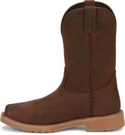 'Justin' Men's 11" Buster Water Buffalo EH WP Steel Toe - Pecan Brown -Shoe Joy Shop JST 009 SE3101 1024x1024@2x