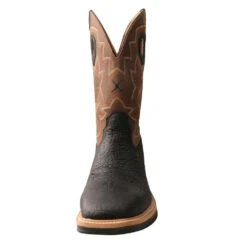 'Twisted X' Men's 12" Lite Western Work EH WP Steel Toe - Black / Brown -Shoe Joy Shop MLCSW02 FR 2048x2048 1c4feb4c 5066 4587 8853 4a07d28d438c 1024x1024@2x