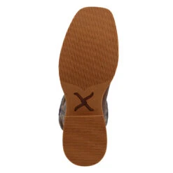 'Twisted X' Men's 12" Tech X Western Square Toe - Rustic Brown/ Navy -Shoe Joy Shop MXTR004.09 4800x4800 R 1024x1024@2x