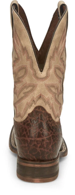 'Nocona' Men's 11" Henry Western Square Toe - Antiqued Brown Cowhide / Vintage Stone -Shoe Joy Shop NCA 006 HR5570 1024x1024@2x
