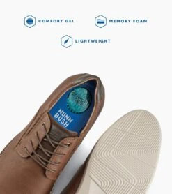 'Nunn Bush' Men's Baybridge Plain Toe Oxford - Brown -Shoe Joy Shop NunnBush Spring 2021 84903 200 ALT T 1024x1024@2x