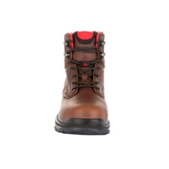 'Rocky' Men's 6" Rams Horn WP Comp Toe - Dark Brown -Shoe Joy Shop RKK0257 front 1024x1024@2x