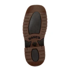 'Rocky' Child Ride FLX Square Toe Boot - Denim Blue / Brown -Shoe Joy Shop RKW0255C outsole 1024x1024@2x