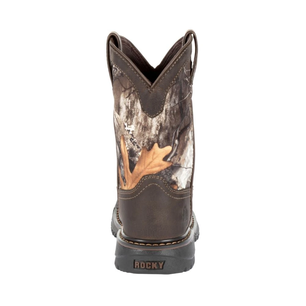 'Rocky' Youth Ride FLX WP Boot - Brown / Realtree Camo 7 'Rocky' Youth Ride FLX WP Boot - Brown / Realtree Camo - Image 5