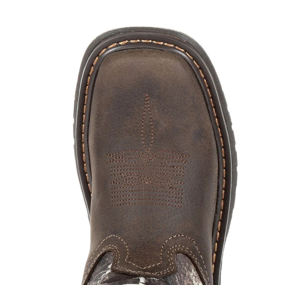 'Rocky' Youth Ride FLX WP Boot - Brown / Realtree Camo 4 'Rocky' Youth Ride FLX WP Boot - Brown / Realtree Camo - Image 2