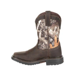 'Rocky' Youth Ride FLX WP Boot - Brown / Realtree Camo 15 'Rocky' Youth Ride FLX WP Boot - Brown / Realtree Camo -Shoe Joy Shop RKW0258C instep profile 1024x1024@2x