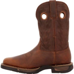 'Rocky' Men's Long Range Western WP Soft Toe - Brown 15 'Rocky' Men's Long Range Western WP Soft Toe - Brown -Shoe Joy Shop RKW0390 instep profile 1024x1024@2x