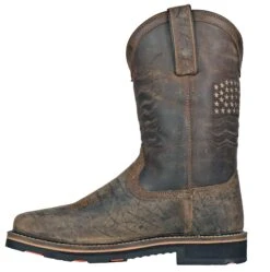 'Hoss Boots' Men's Rushmore Western EH Soft Toe - Rancher Brown -Shoe Joy Shop RUSHMORE BROWN SOFTTOE 2L 1024x1024@2x