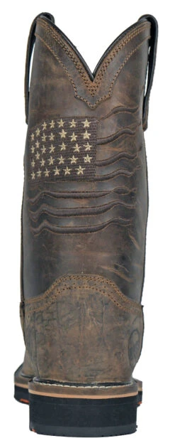 'Hoss Boots' Men's Rushmore Western EH Soft Toe - Rancher Brown -Shoe Joy Shop RUSHMORE BROWN SOFTTOE 3L 1024x1024@2x