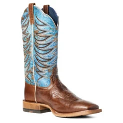 'Ariat' Men's 13" Firecatcher Western Square Toe - Well Brown -Shoe Joy Shop S21 MNS WEST 10035952 medial 1024x1024@2x