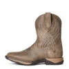 'Ariat' Youth 8" Anthem Western Square Toe - Brown Bomber -Shoe Joy Shop S21 YTH WEST 10035778 side 1024x1024@2x