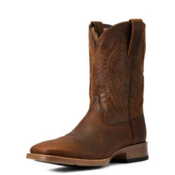 'Ariat' Men's 11" Rowder VentTek 360° Western Square Toe - Earth / Mack Brown 12 'Ariat' Men's 11" Rowder VentTek 360° Western Square Toe - Earth / Mack Brown -Shoe Joy Shop S22 MNS WEST 10040237 3 4 front 1024x1024@2x