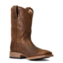 'Ariat' Men's 11" Rowder VentTek 360° Western Square Toe - Earth / Mack Brown 14 'Ariat' Men's 11" Rowder VentTek 360° Western Square Toe - Earth / Mack Brown -Shoe Joy Shop S22 MNS WEST 10040237 medial 1024x1024@2x