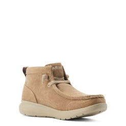 'Ariat' Men's 4" Hilo Rancher Slip On Chukka - Tan -Shoe Joy Shop S23 MNS WEST 10044549 medial 1024x1024@2x