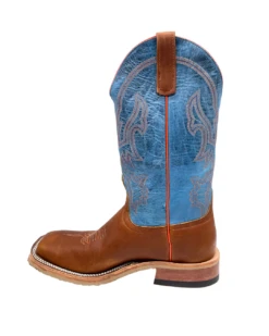 'Anderson Bean' Men's 13" Briar Mad Dog Western Square Toe - Brown / Blue -Shoe Joy Shop S30002 1024x1024@2x
